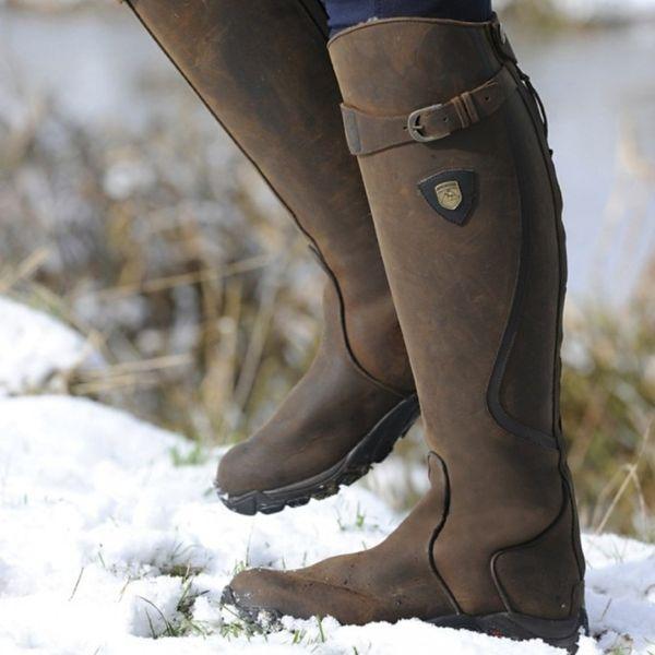 Valenne | Waterproof Leather Riding Boots