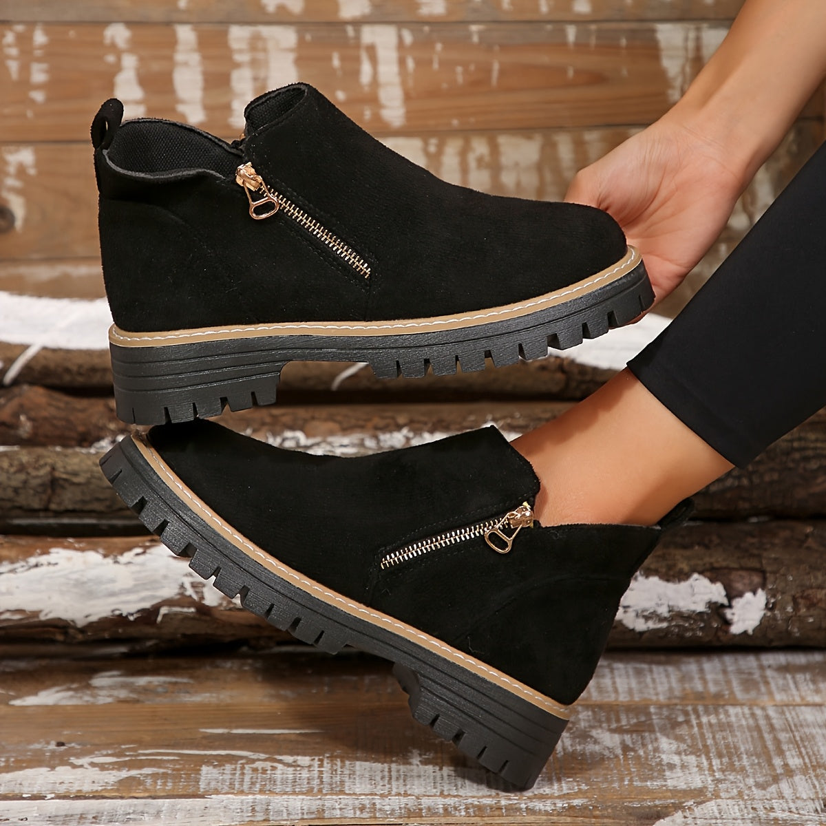 Valenne™ – Stylish and Comfortable Damboots with Zipper