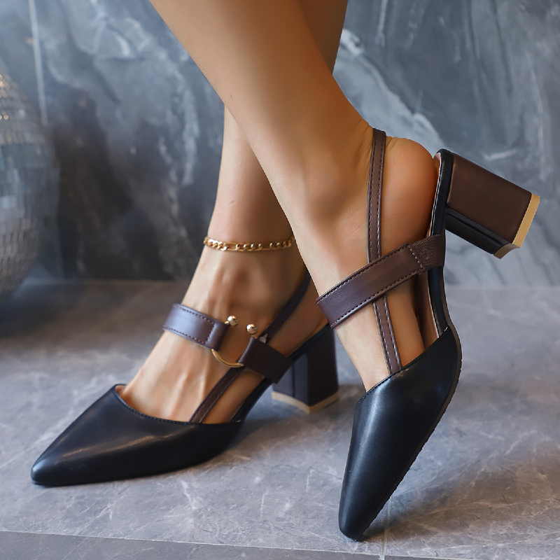 Marais Buckle Heels