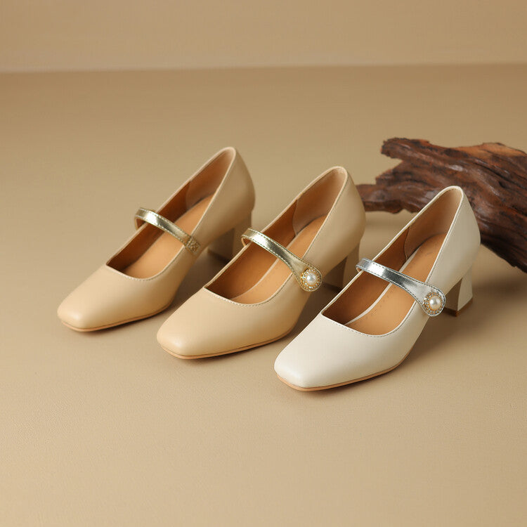 Vianka Block Heeled Shoes