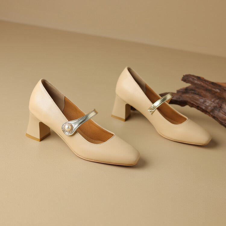 Vianka Block Heeled Shoes