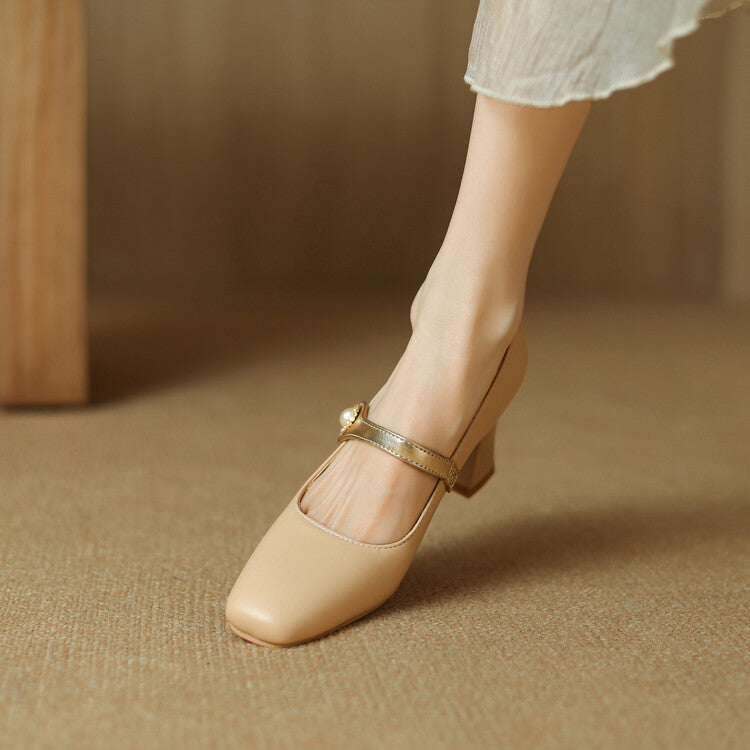 Vianka Block Heeled Shoes