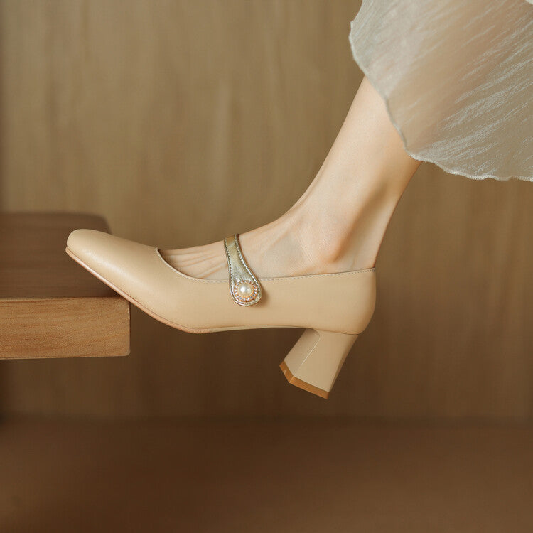 Vianka Block Heeled Shoes