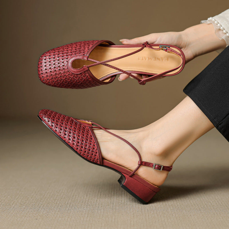 Opal Genuine Slingback Shoes