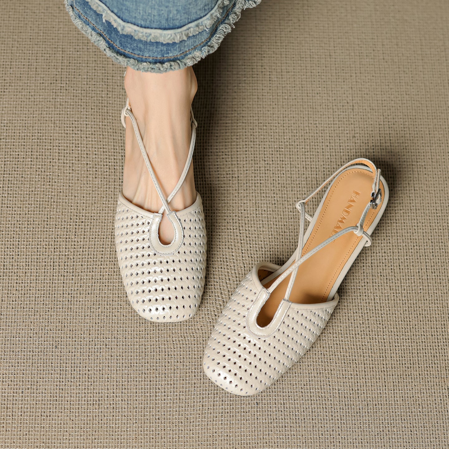 Opal Genuine Slingback Shoes