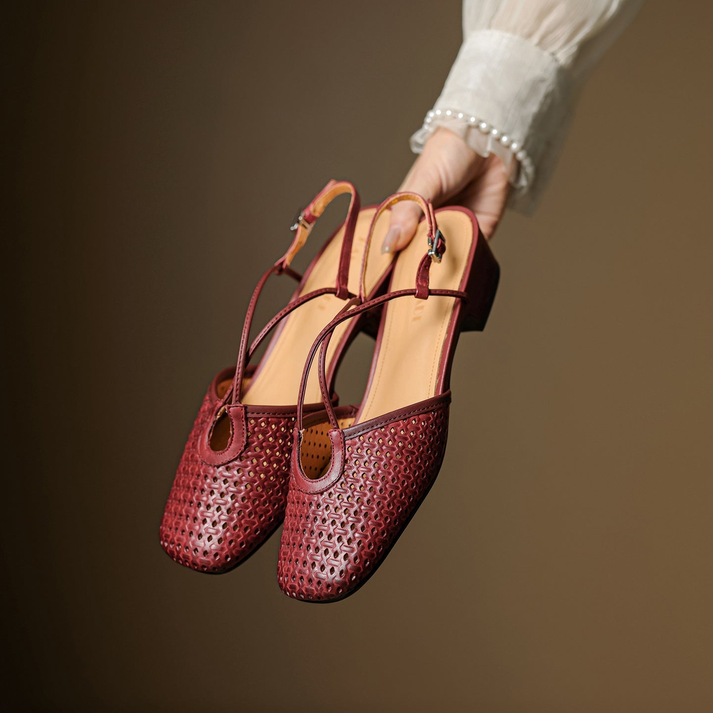 Opal Genuine Slingback Shoes