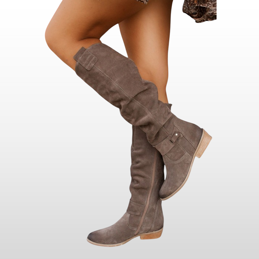 Valenne Retro-Inspired Orthopedic High Boots