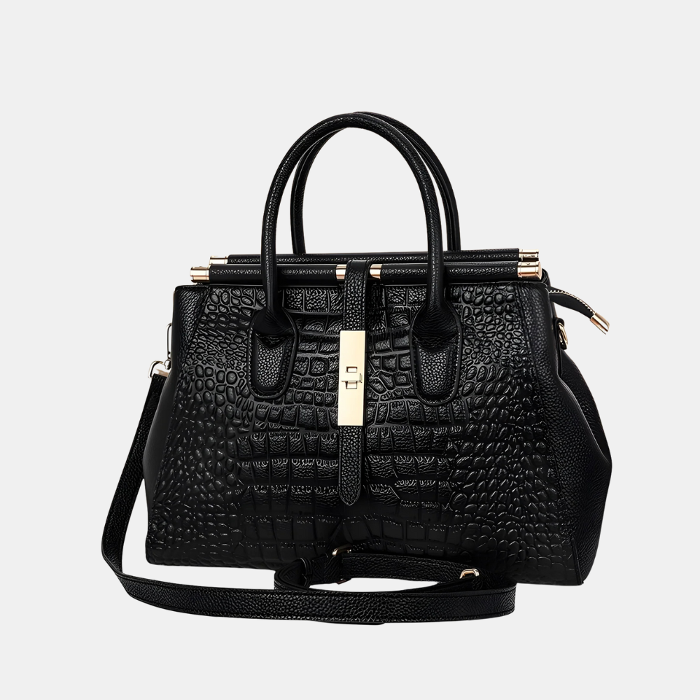 Evelina | Croc Handbag