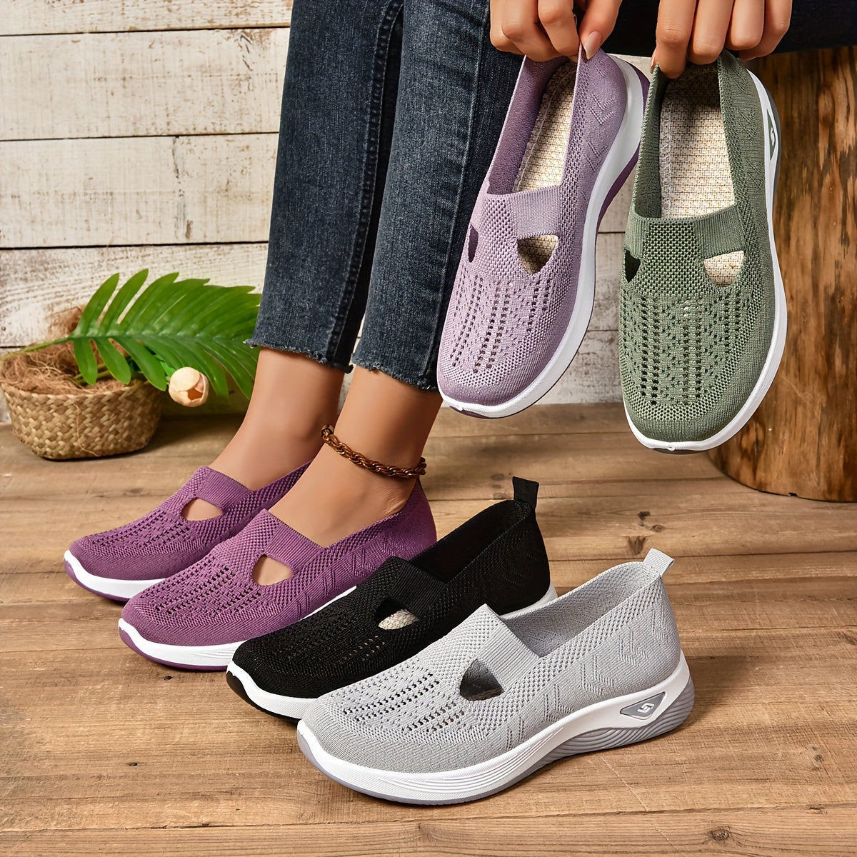 Rosie™| Orthopedic Slip-On Shoes