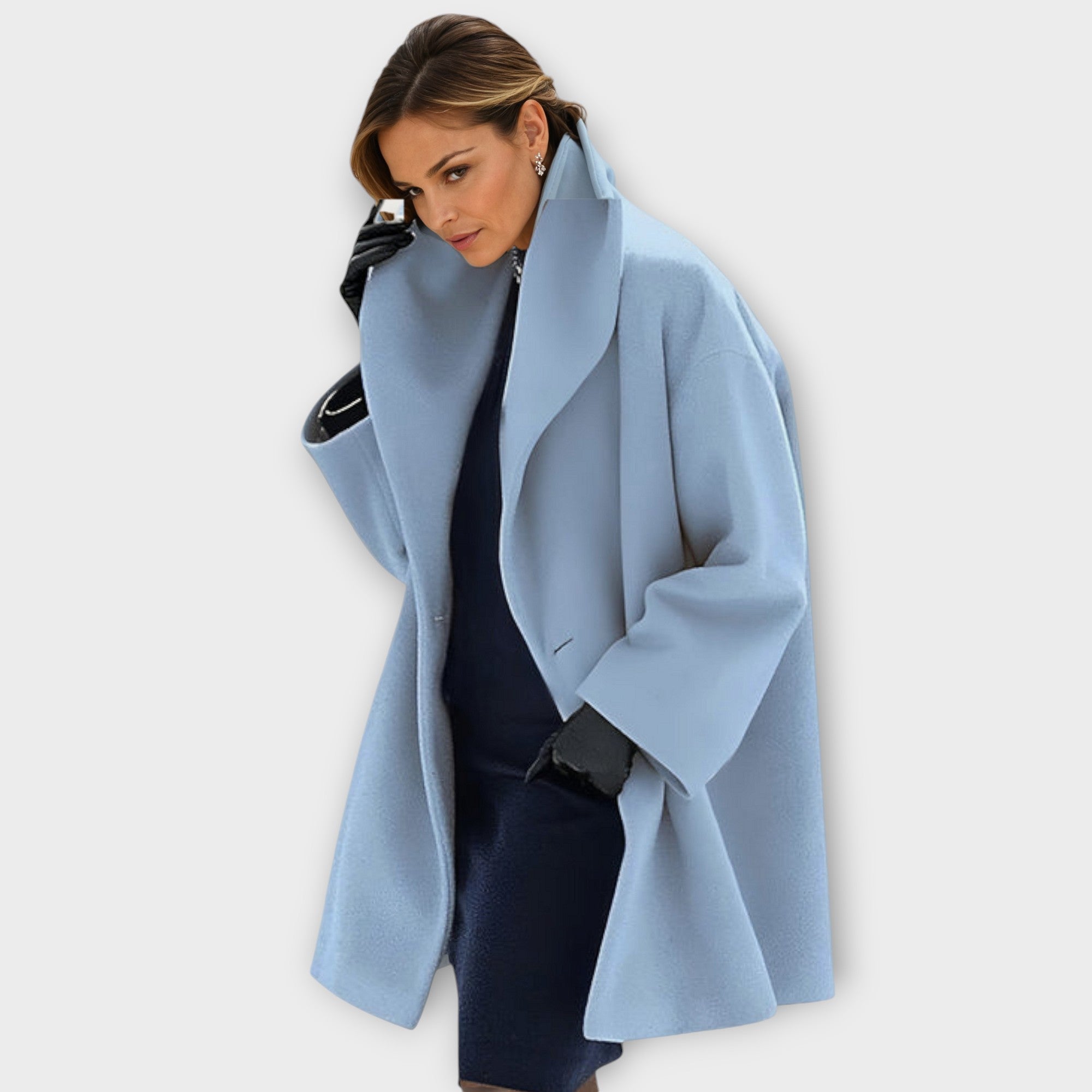 Valenne Torontoâ„¢ | Genevieve - Wool Blend Elegance Coat