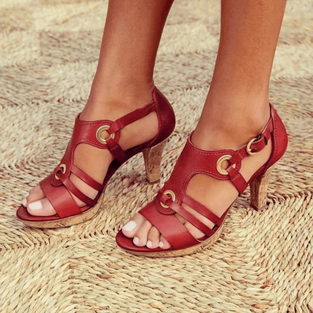 BELLA - Comfortable Heeled Sandals