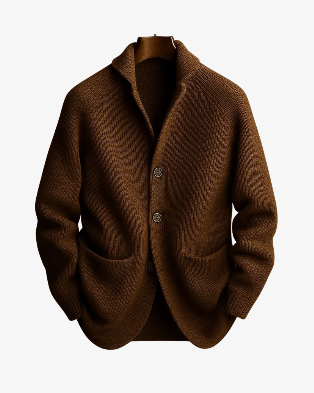 Andrew | Modern Wool-Blend Cardigan