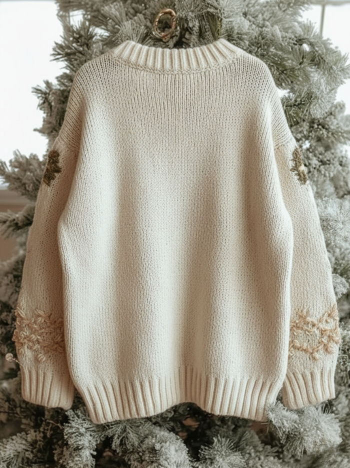 Lyselle™ | Stylish Bear Print Sweater