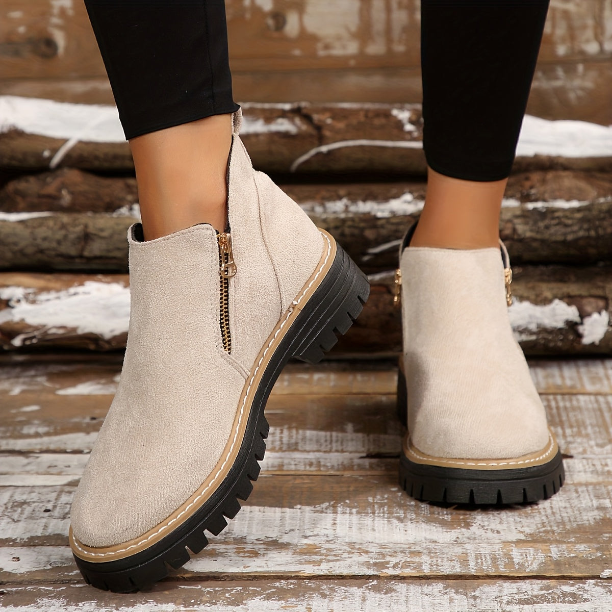 Valenne™ – Stylish and Comfortable Damboots with Zipper