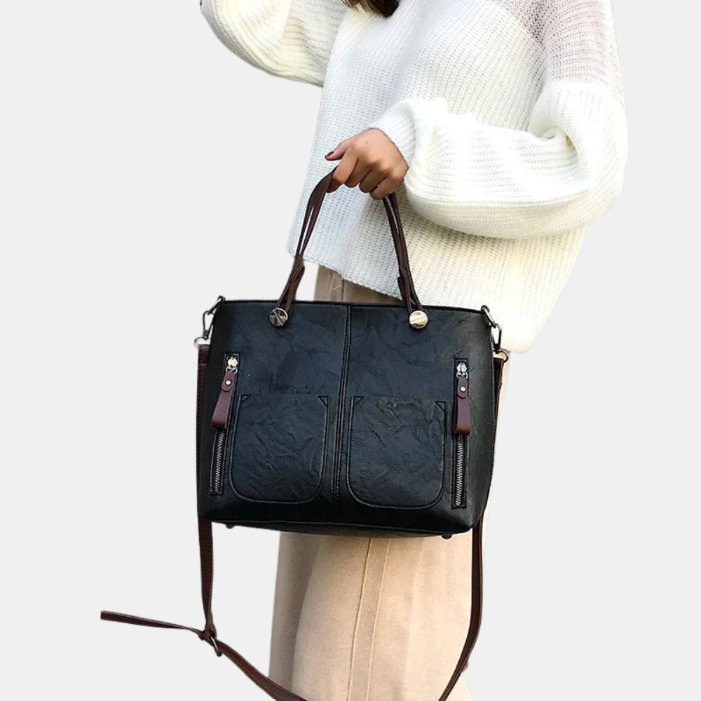 GAIL | VINTAGE LEATHER CROSSBODY BAG