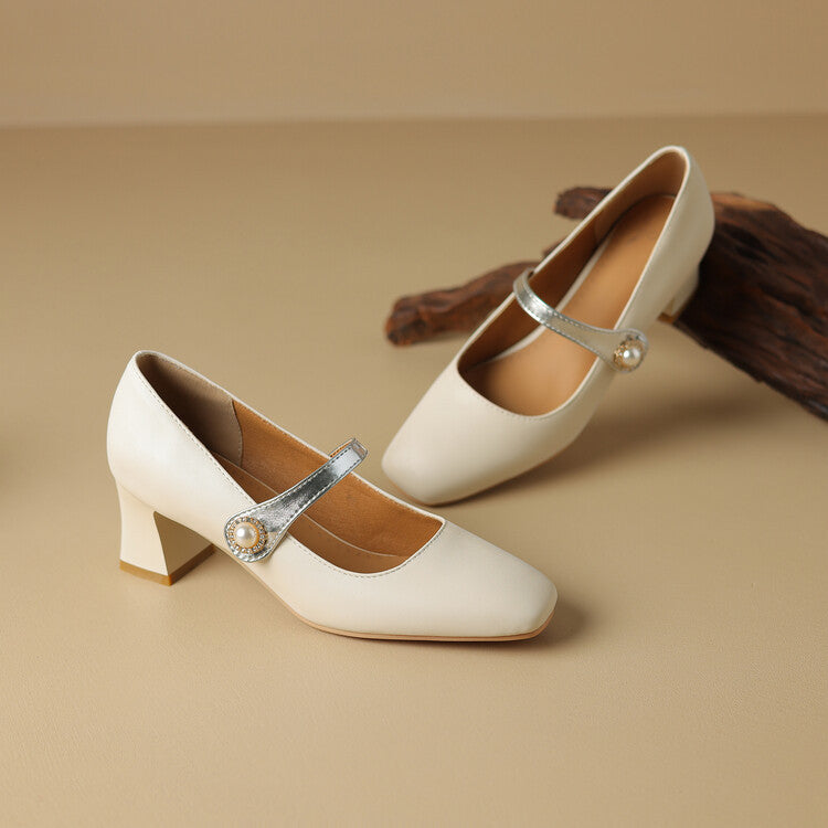 Vianka Block Heeled Shoes