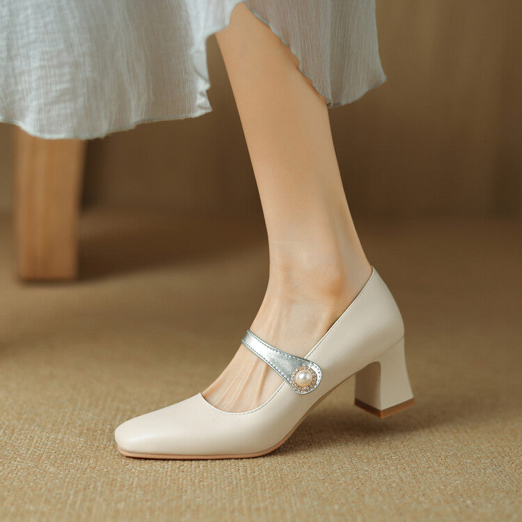 Vianka Block Heeled Shoes