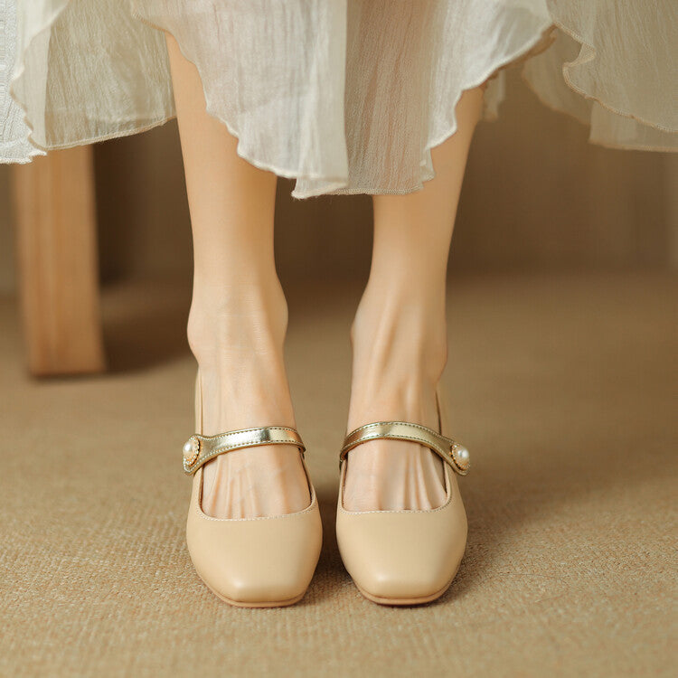 Vianka Block Heeled Shoes