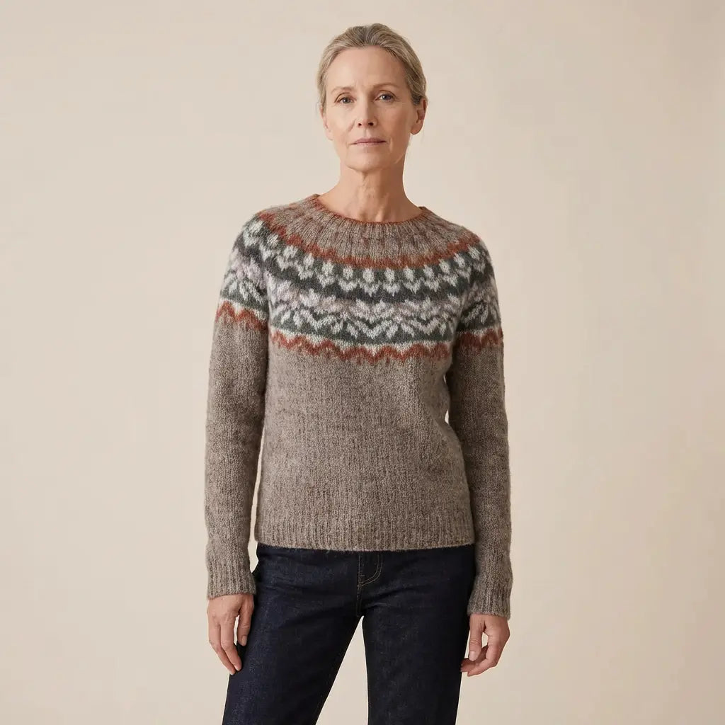 Chloe | Cozy Retro Sweater