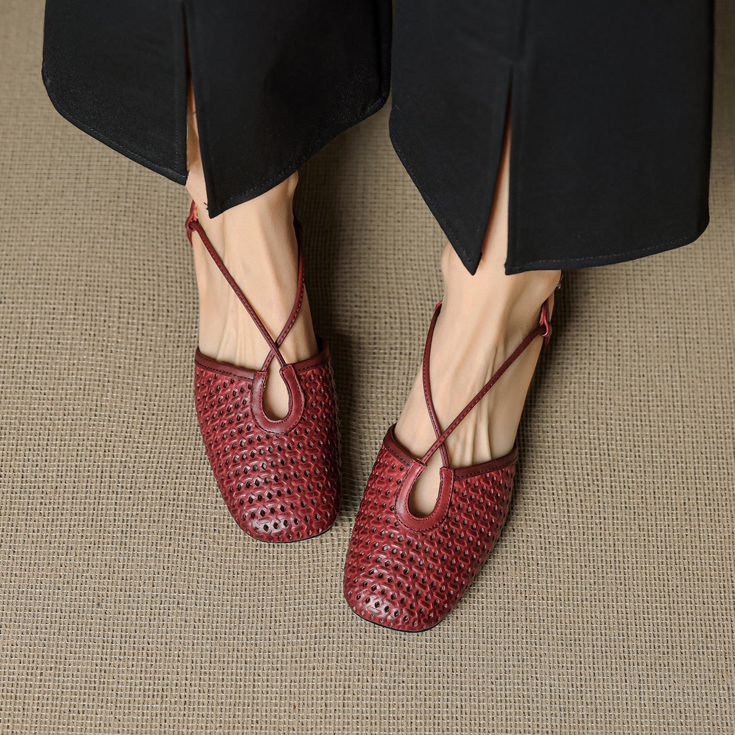 Opal Genuine Slingback Shoes