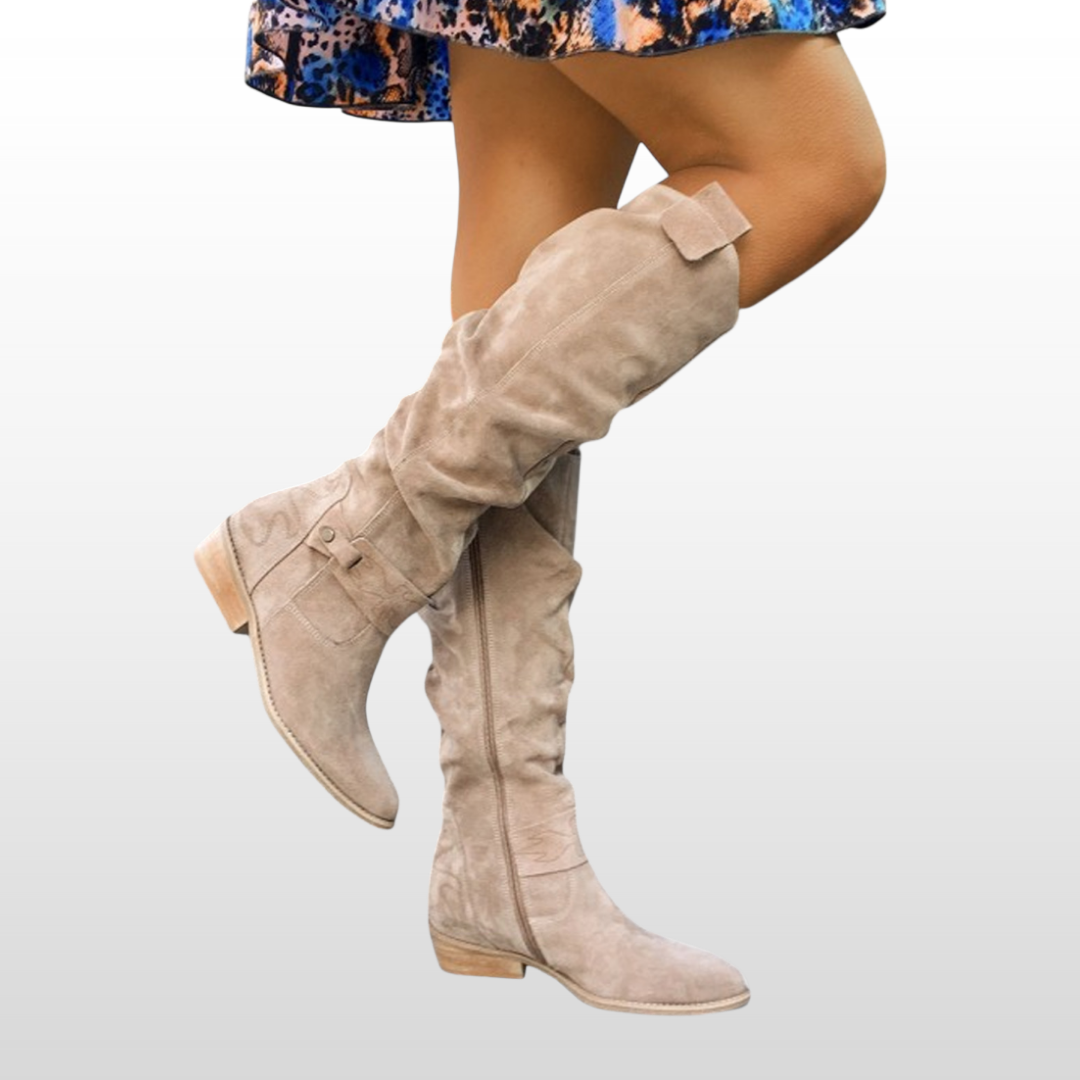 Valenne Retro-Inspired Orthopedic High Boots