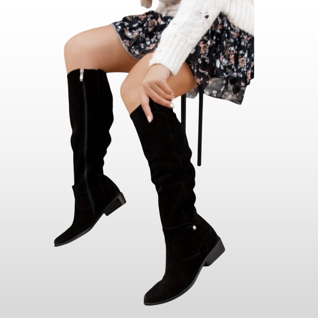 Valenne Retro-Inspired Orthopedic High Boots