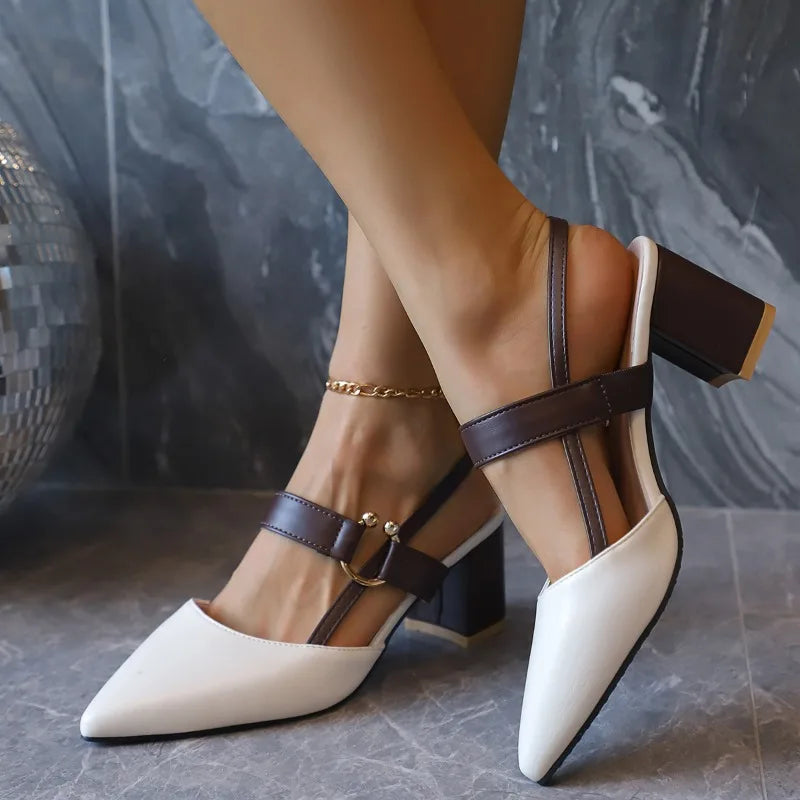 Marais Buckle Heels
