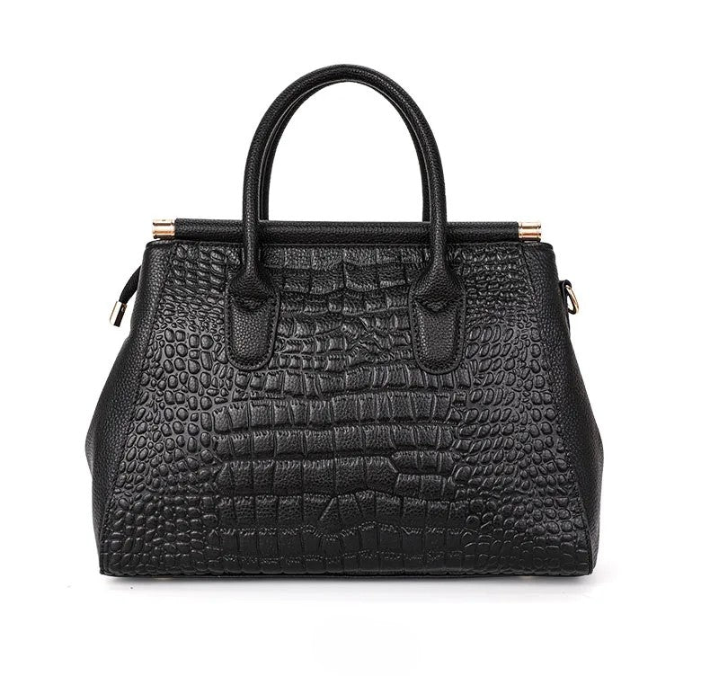 Evelina | Croc Handbag