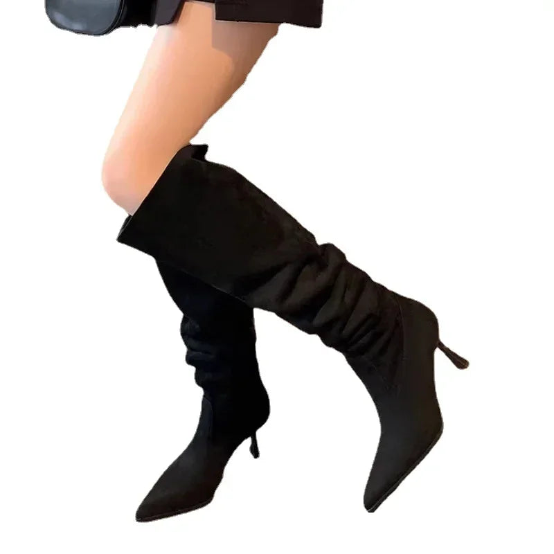 Margo | Pointed Toe Heeled Cowboy Boots