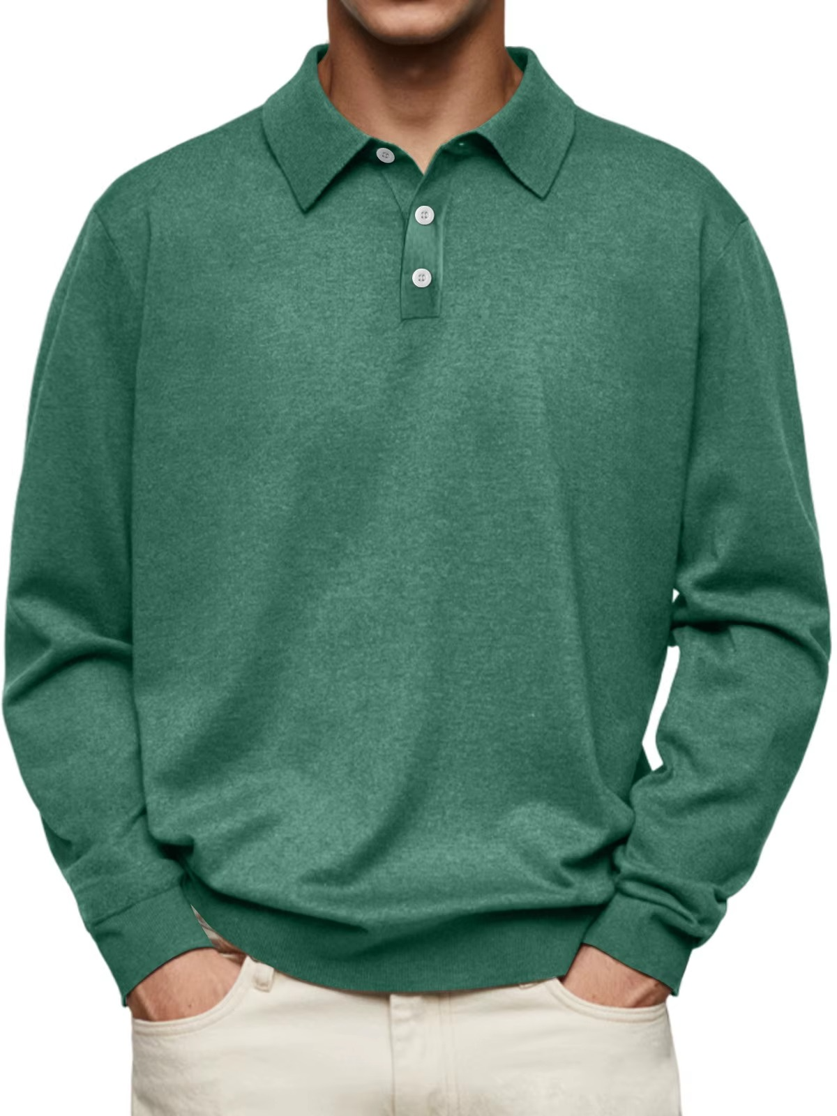 Ethan | Long Sleeve Polo