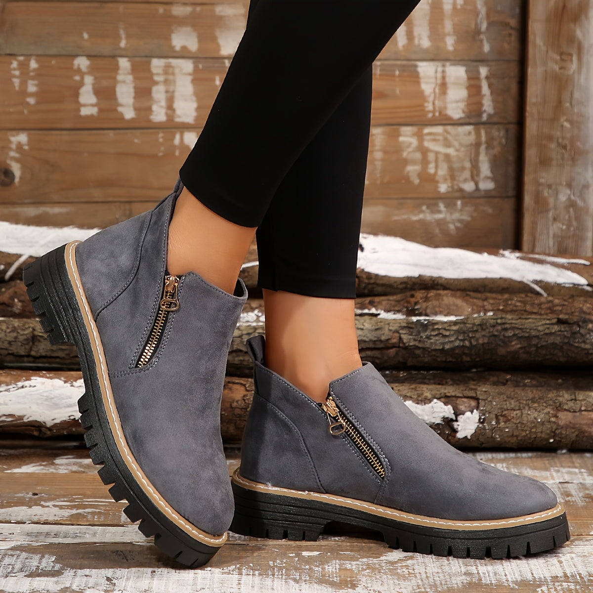 Valenne™ – Stylish and Comfortable Damboots with Zipper